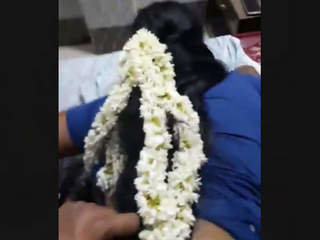 Sexy Telugu wife enjoys dog-style position