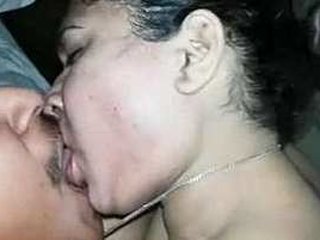 Indian seductive woman pleasure herself with her employer