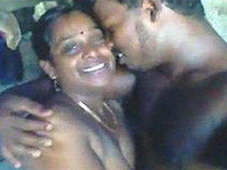 Indian village aunt's intimate encounter with neighbor