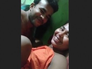 Stunning South Asian couple discovered engaging in sexual activity