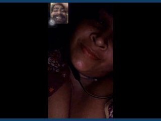 Arousing middle-aged Indian woman displays affection towards her partner