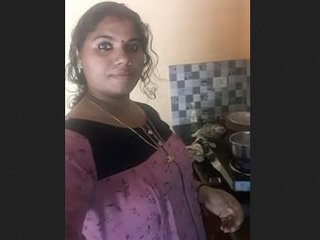 Indian aunt exposes her breasts and genitals during video call