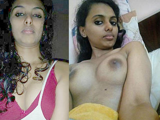 Indian girlfriend reveals her sensual assets