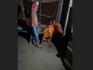 A young Indian woman enjoys intense sexual relations with a mature man