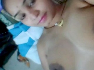 Indian wife with large breasts from Cuyte