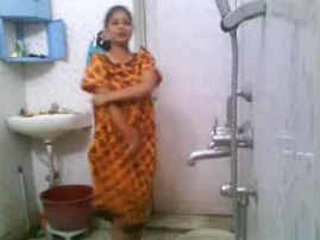 Video of women in hostel bathroom