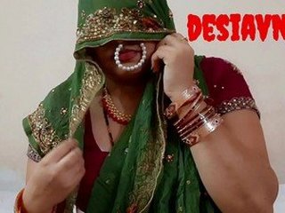 Indian newlyweds Avni couple explores anal and vaginal sex on their first wedding night