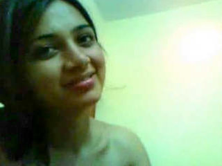 Nidhi Serma, an Indian college student, engages in risqué bedroom activities