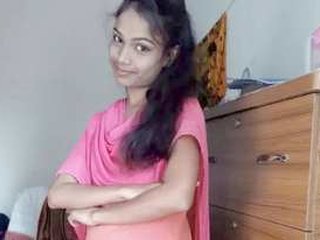 Indian adorable girl pleasuring herself
