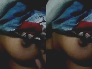 Indian wife reveals her breasts