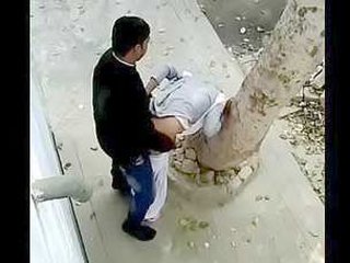 Indian couple engages in outdoor sex