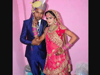 A newly married Indian couple's intimate first night together