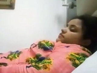 Stunning wife shares intimate moments in hotel room