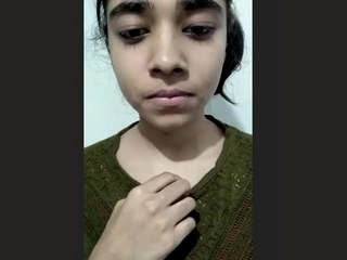 Part 1: Beautiful girl's intimate self-photography session