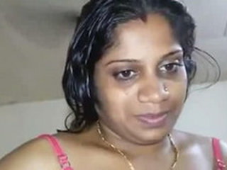 Indian wife strips down and performs a seductive show