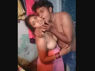 Sanjana Devi and her partner perform a real-time erotic performance