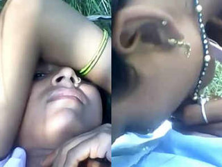 Poonam, a village girl, engages in a fast outdoor encounter