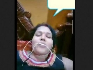 Aroused Indian wife pleasuring herself