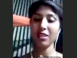 Country girl gives a naughty performance for her lover