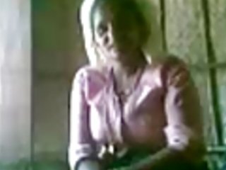 Indian woman's steamy solo session