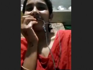 Bhabhi from a village gives a private show to her lover