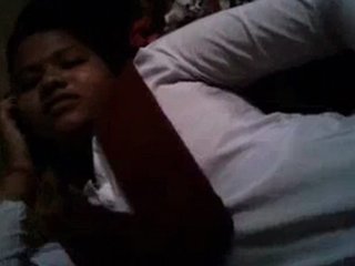 College girl in dress receives pussy licking and fingering from lover