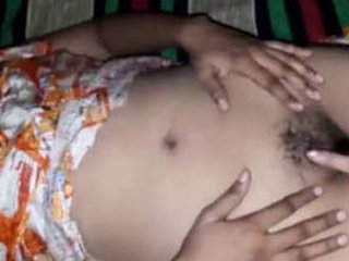 Desi cousin and girlfriend have steamy sex in bedroom