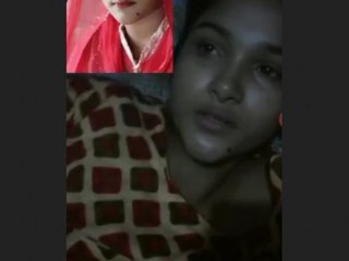 Country girl Desi flaunts her body in a village