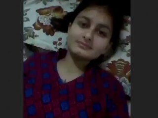 Cute girl's pussy gets rubbed and licked