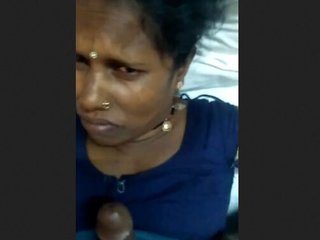 Indian wife enjoys oral sex and self-pleasure