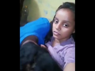 Young Indian couple's homemade sex tape