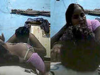Desi MILF gets down and dirty with a condom