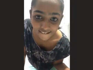 Watch a stunning SL teen strip down and tease in this erotic video