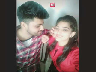 Indian couple's secret rendezvous in a hotel room