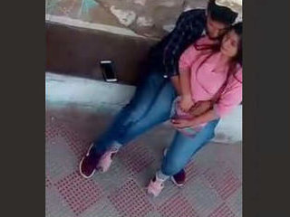 Desi couple fingering and jerking off a guy in the park