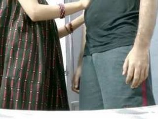 Desi couple has a steamy conversation in Hindi while fucking