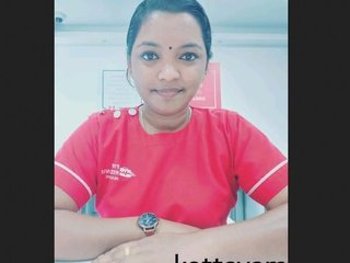 Indian wife flaunts her body in a solo video