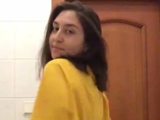 Indian girl in the US takes nude selfies on camera