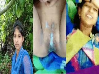 Desi teen gets wild in the jungle in MMS video