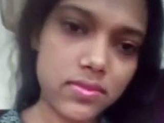 Nude Indian girl Caitlin indulges in solo masturbation