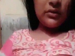Watch as Indian bhabhi Savita flaunts her big boobs in a naughty video