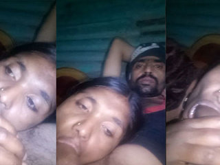 Desi village bhabhi gives a blowjob to Devar in tribal village