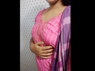 Desi babe bathing in the shower. Softcore porn. Nude bath