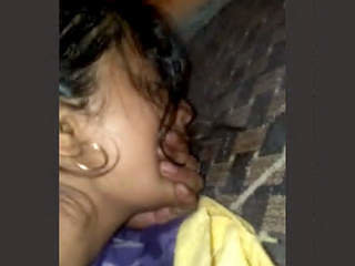 Husband's wife's sex video with moaning is a must-watch