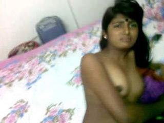 Young Desi couple has steamy sex in a bedroom