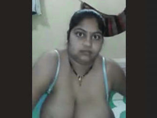 Indian bhabi with big boobs enjoys riding her husband in part 2