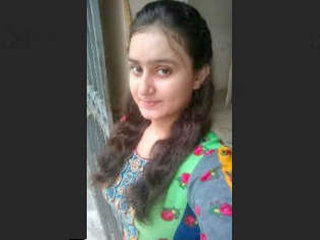 Pakistani wife shows off her beauty in a video call update