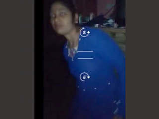 A young girl prepares for sexual intercourse