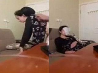 Indian couple enjoys doggy style sex