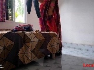 Horny Indian mom and partner in steamy sex session